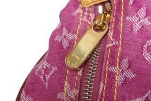 Load image into Gallery viewer, 新品同様 LOUIS VUITTON ルイヴィトン バギーPM ワンショルダーバッグ M95212 モノグラム デニム レザー ピンク 中古 4b011522