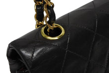 Load image into Gallery viewer, 極美品 CHANEL シャネル マトラッセ23 Wフラップ Wチェーンショルダーバッグ 1番台 ラムスキン ココマーク ブラック 中古 4b011437