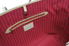 Load image into Gallery viewer, 新品同様 LOUIS VUITTON ルイヴィトン TM 村上隆 ネヴァーフルMM トートバッグ M13263 モノグラムチェリー ブラウン 中古 4b011433