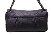 Load image into Gallery viewer, CHANEL シャネル マトラッセ ココマーク シワ加工 ショルダーバッグ 12番台 レザー パープル シルバー金具 美品 中古 4b011546