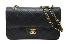 画像をギャラリービューアに読み込む, CHANEL シャネル マトラッセ23 Wフラップ Wチェーンショルダーバッグ 2番台 ココマーク ラムスキン ゴールド金具 美品 中古 4b011355