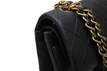 画像をギャラリービューアに読み込む, CHANEL シャネル マトラッセ23 Wフラップ Wチェーンショルダーバッグ 2番台 ココマーク ラムスキン ゴールド金具 美品 中古 4b011355