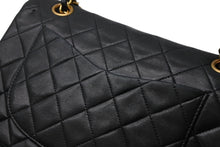 画像をギャラリービューアに読み込む, CHANEL シャネル マトラッセ23 Wフラップ Wチェーンショルダーバッグ 2番台 ココマーク ラムスキン ゴールド金具 美品 中古 4b011355