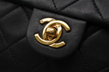 画像をギャラリービューアに読み込む, 極美品 CHANEL シャネル ミニマトラッセ20 Sフラップ Sチェーンショルダーバッグ A01153 3番台 ココマーク ラムスキン ブラック 中古 4b011545
