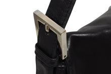 Load image into Gallery viewer, FENDI フェンディ マンマバケット ワンショルダーバッグ ブラック レザー シルバー金具 美品 中古 4b011548