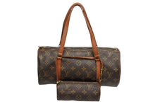 Load image into Gallery viewer, LOUIS VUITTON ルイヴィトン パピヨン30 ハンドバッグ M51365 旧型 モノグラムキャンバス ブラウン 美品 中古 4b011569