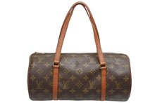 Load image into Gallery viewer, LOUIS VUITTON ルイヴィトン パピヨン30 ハンドバッグ M51365 旧型 モノグラムキャンバス ブラウン 美品 中古 4b011570