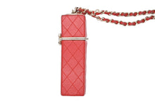 Load image into Gallery viewer, 極美品 CHANEL シャネル リップスティックケース AP2192 31番台 ココマーク カーフスキン レッド ゴールド金具 中古 4b011580