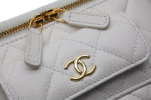 Load image into Gallery viewer, 極美品 CHANEL シャネル チェーンショルダー ヴァニティバッグ AP3017 ランダム番台 ココマーク キャビアスキン トップハンドル 中古 4b011585