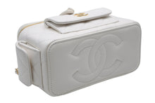 Load image into Gallery viewer, 極美品 CHANEL シャネル チェーンショルダー ヴァニティバッグ AP3017 ランダム番台 ココマーク キャビアスキン トップハンドル 中古 4b011585