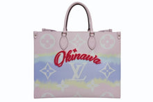 Load image into Gallery viewer, 極美品 LOUIS VUITTON ルイヴィトン トートバッグ LVエスカル パステル オンザゴーGM 沖縄限定 M45191 中古 4b011596