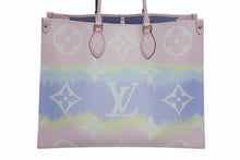 Load image into Gallery viewer, 極美品 LOUIS VUITTON ルイヴィトン トートバッグ LVエスカル パステル オンザゴーGM 沖縄限定 M45191 中古 4b011596