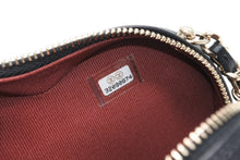 Load image into Gallery viewer, 新品未使用 CHANEL シャネル ハートバッグ チェーンショルダーバッグ AP2784 32番台 ココマーク ラムスキン ブラック 中古 4b011600