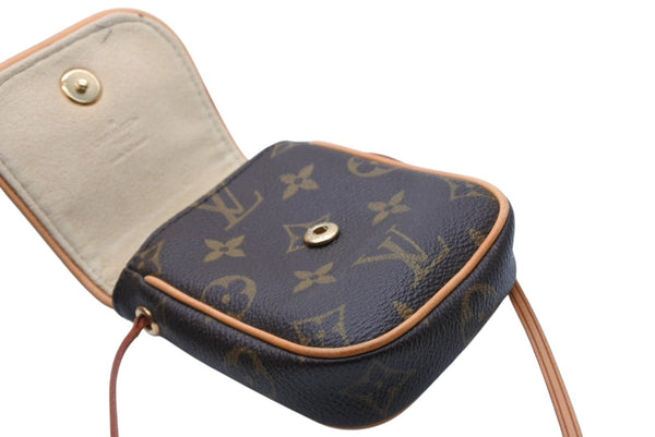 LOUIS VUITTON ルイヴィトン ポシェット カンクーン ショルダーポーチ ショルダーバッグ M60018 モノグラム ゴールド金具 美品 中古 4b011602