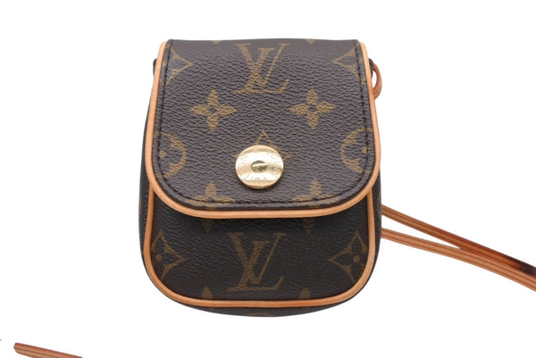 LOUIS VUITTON ルイヴィトン ポシェット カンクーン ショルダーポーチ ショルダーバッグ M60018 モノグラム ゴールド金具 美品 中古 4b011602