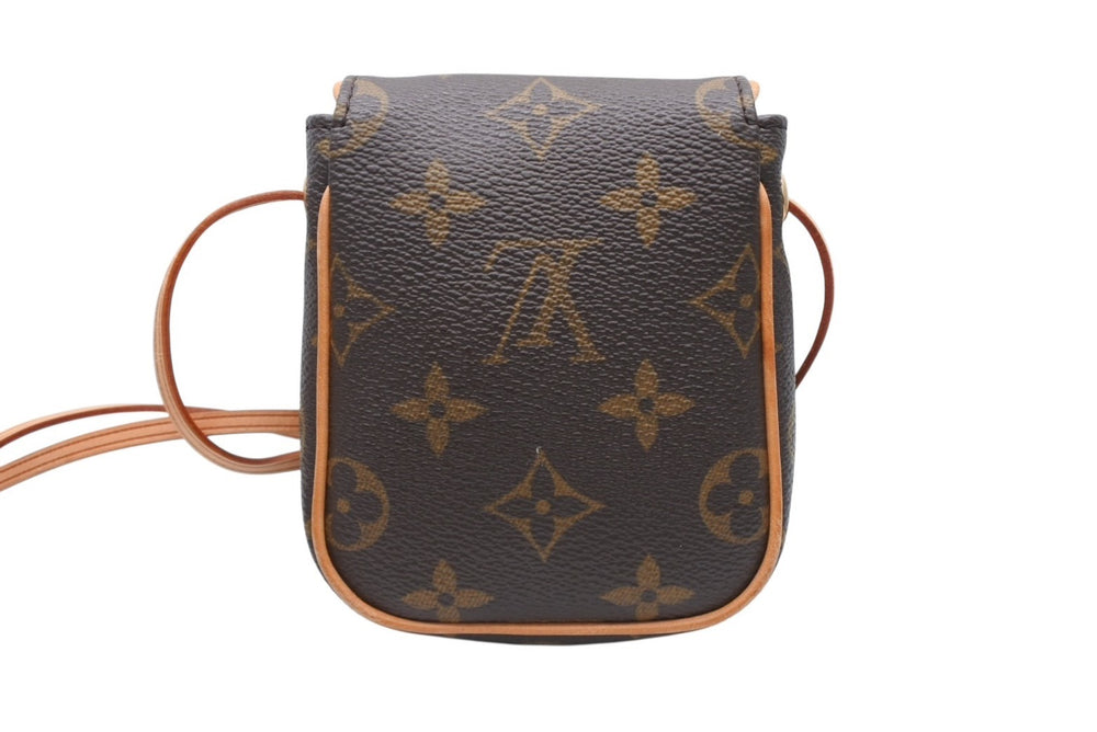 LOUIS VUITTON ルイヴィトン ポシェット カンクーン ショルダーポーチ ショルダーバッグ M60018 モノグラム ゴールド金具 美品 中古 4b011602