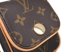 LOUIS VUITTON ルイヴィトン ポシェット カンクーン ショルダーポーチ ショルダーバッグ M60018 モノグラム ゴールド金具 美品 中古 4b011602