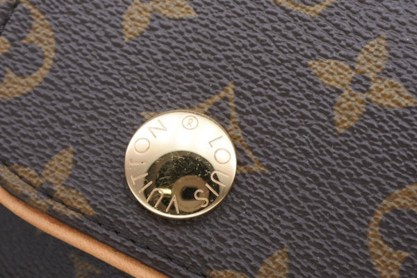 LOUIS VUITTON ルイヴィトン ポシェット カンクーン ショルダーポーチ ショルダーバッグ M60018 モノグラム ゴールド金具 美品 中古 4b011602