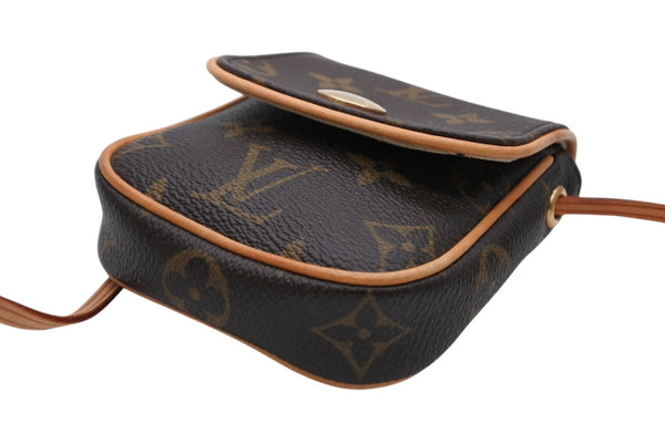 LOUIS VUITTON ルイヴィトン ポシェット カンクーン ショルダーポーチ ショルダーバッグ M60018 モノグラム ゴールド金具 美品 中古 4b011602