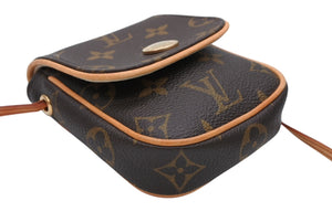 LOUIS VUITTON ルイヴィトン ポシェット カンクーン ショルダーポーチ ショルダーバッグ M60018 モノグラム ゴールド金具 美品 中古 4b011602