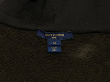 Load image into Gallery viewer, 極美品 LOUIS VUITTON ルイヴィトン 20AW モノグラム ジップアップ パーカー ブラウン イエロー ウール コットン シルク M RW202W XZS FJKC14 中古 4b011786