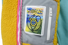 Load image into Gallery viewer, LOEWE ロエベ アウター 切替スウェット フリースジャケット H6298340CR Nature プリント サイズM カラーイエロー 良品 中古 4b011785