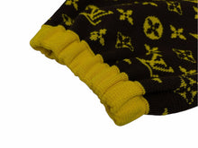 Load image into Gallery viewer, 極美品 LOUIS VUITTON ルイヴィトン 20AW モノグラム ジップアップ パーカー ブラウン イエロー ウール コットン シルク M RW202W XZS FJKC14 中古 4b011786