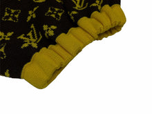 Load image into Gallery viewer, 極美品 LOUIS VUITTON ルイヴィトン 20AW モノグラム ジップアップ パーカー ブラウン イエロー ウール コットン シルク M RW202W XZS FJKC14 中古 4b011786