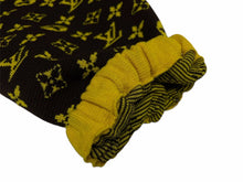 Load image into Gallery viewer, 極美品 LOUIS VUITTON ルイヴィトン 20AW モノグラム ジップアップ パーカー ブラウン イエロー ウール コットン シルク M RW202W XZS FJKC14 中古 4b011786