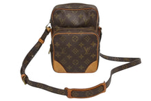 Load image into Gallery viewer, LOUIS VUITTON ルイヴィトン アマゾン ショルダーバッグ M45236 モノグラム PVC レザー ブラウン 美品 中古 4b011865