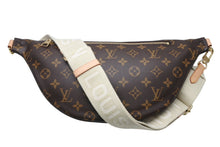 Load image into Gallery viewer, 新品同様 LOUIS VUITTON ルイヴィトン モノグラム ハイ･ライズ ボディバッグ 現行 M46784 ブラウン PVC ヌメ革 ゴールド金具 中古 4b011632