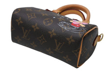 Load image into Gallery viewer, 新品未使用 LOUIS VUITTON ルイヴィトン ナノ スピーディ 2WAYバッグ M82624 モノグラム ヴィヴィエンヌ ブラウン 村上隆 中古 4b011637