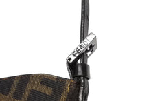 Load image into Gallery viewer, FENDI フェンディ マンマバケット ワンショルダーバッグ 8BR017 ズッカ柄 キャンバス レザー ブラウン 美品 中古 4b011364