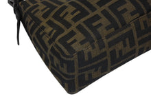 Load image into Gallery viewer, FENDI フェンディ マンマバケット ワンショルダーバッグ 8BR017 ズッカ柄 キャンバス レザー ブラウン 美品 中古 4b011364
