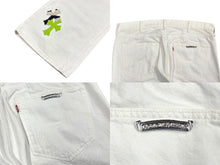 Load image into Gallery viewer, 極美品 CHROME HEARTS クロムハーツ × Levi's リーバイス セメタリークロスパッチ デニムパンツ サイズ38 ハラコ 18パッチ 中古 4b011646