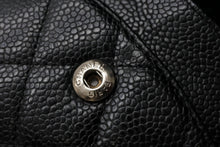 Load image into Gallery viewer, CHANEL シャネル マトラッセ25 Wフラップ Wチェーンショルダーバッグ AO1112 13番台 キャビアスキン シルバー金具 美品 中古 4b011651