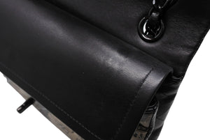 CHANEL シャネル マトラッセ25 Wフラップ Wチェーンショルダーバッグ A01112 21番台 ニュースペーパー ココマーク ラムスキン 美品 中古 4b011652
