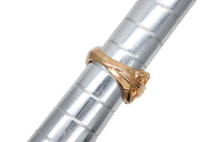 CHROME HEARTS クロムハーツ K&T 22K フローラルリング ルビー サイズ17号 重量29.3g 美品 中古 4b011701