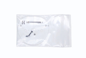 極美品 CHROME HEARTS クロムハーツ SOFFFFFFFFERSI 伊達メガネ アイウェア 90328664 ゴールド クリアレンズ シルバー925 中古 4b011708