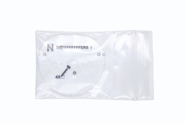 極美品 CHROME HEARTS クロムハーツ SOFFFFFFFFERSI 伊達メガネ アイウェア 90328664 ゴールド クリアレンズ シルバー925 中古 4b011708