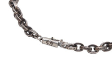 Load image into Gallery viewer, CHROME HEARTS クロムハーツ PAPER CHAIN BRACELET ペーパーチェーン ブレスレット 重量約12.8g 美品 中古 4b011719