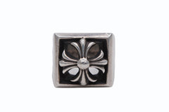 CHROME HEARTS クロムハーツ CHプラス レターブロック リング 15号 重量約30.5g シルバ−925 美品 中古 4b011722