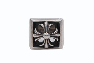 CHROME HEARTS クロムハーツ CHプラス レターブロック リング 15号 重量約30.5g シルバ−925 美品 中古 4b011722