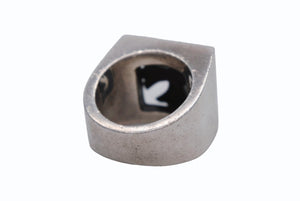 CHROME HEARTS クロムハーツ CHプラス レターブロック リング 15号 重量約30.5g シルバ−925 美品 中古 4b011722