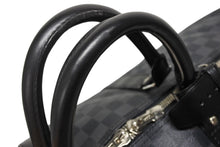 Load image into Gallery viewer, LOUIS VUITTON ルイヴィトン キーポル バンドリエール55 ボストンバッグ N41413 ダミエグラフィット ブラック 美品 中古 4b011417
