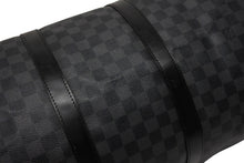 Load image into Gallery viewer, LOUIS VUITTON ルイヴィトン キーポル バンドリエール55 ボストンバッグ N41413 ダミエグラフィット ブラック 美品 中古 4b011417