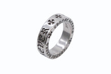 Load image into Gallery viewer, CHROME HEARTS クロムハーツ CH FOREVER SPACER RING CHフォーエバー スペーサーリング 6mm 重量約12.7g サイズ約18号 美品 中古 4b011730