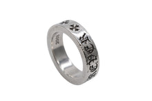 Load image into Gallery viewer, CHROME HEARTS クロムハーツ CH FOREVER SPACER RING CHフォーエバー スペーサーリング 6mm 重量約12.7g サイズ約18号 美品 中古 4b011730