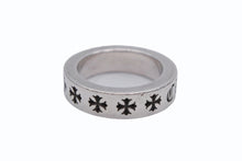 Load image into Gallery viewer, CHROME HEARTS クロムハーツ CH FOREVER SPACER RING CHフォーエバー スペーサーリング 6mm 重量約12.7g サイズ約18号 美品 中古 4b011730