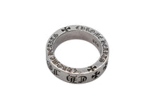 Load image into Gallery viewer, CHROME HEARTS クロムハーツ CH FOREVER SPACER RING CHフォーエバー スペーサーリング 6mm 重量約12.7g サイズ約18号 美品 中古 4b011730